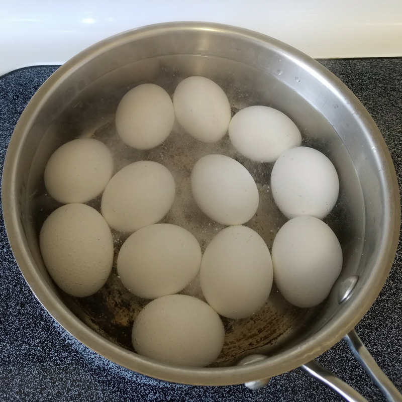 Hard-boiling Eggs